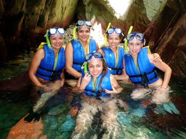  Snorkel na praia 